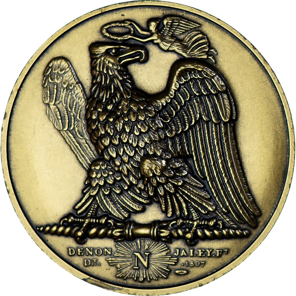 France, Medal, Napoléon Ier, Code Civil (1804), Denon, Restrike, MS(63), Bronze