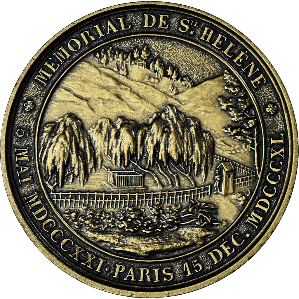 France, Médaille, Napoléon Ier, Mémorial de St. Hélène, Denon, Refrappe