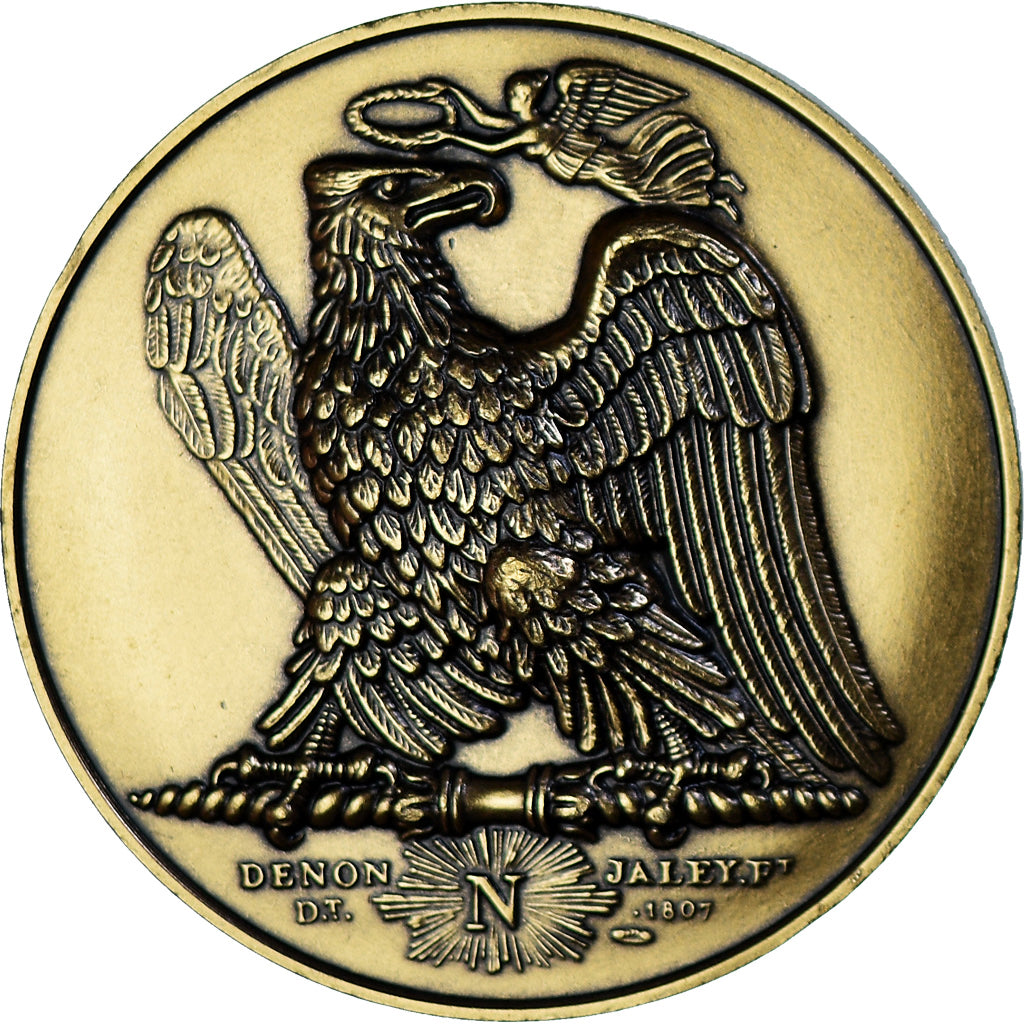 Francia, medalla, Napoléon Ier, Le Sénat et le Peuple, An XIII, Denon