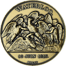France, Medal, Napoléon Ier, Bataille de Waterloo (1815), Denon, Restrike