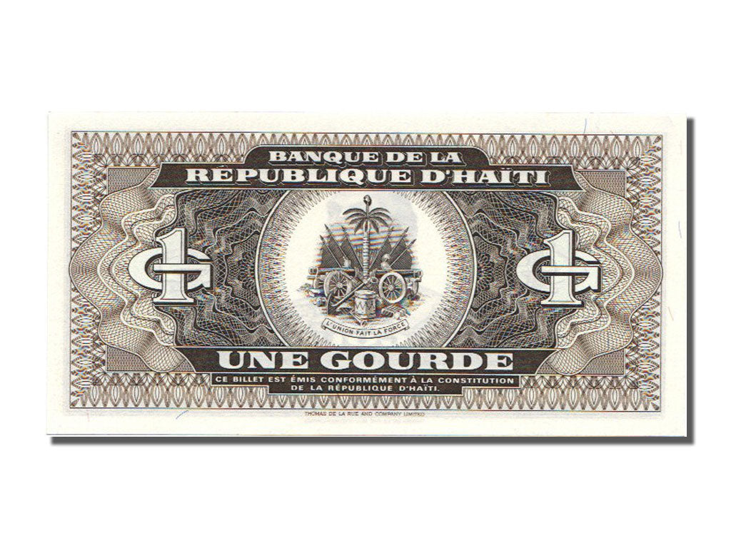 Haiti, 1 Gourde, 1992, KM #259a, UNC(65-70), F