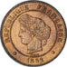 Francia, 5 Centimes, 1892, Paris, EBC, Bronce, Gadoury:157a