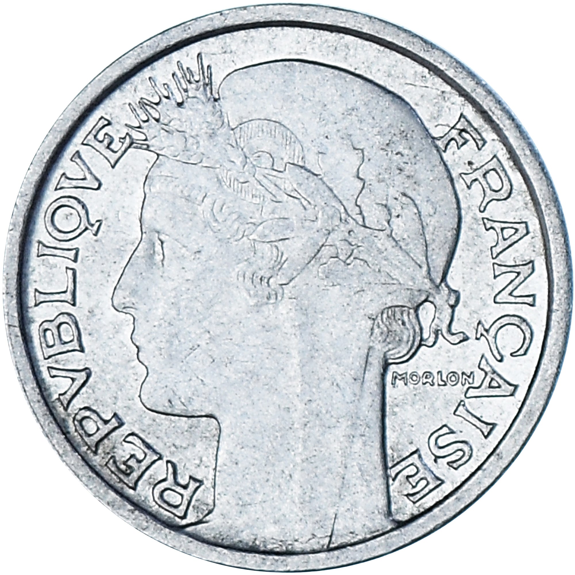 Munten, Frankrijk, Morlon, 50 Centimes, 1947, Paris, PR, Aluminium, KM:894.1a