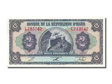 Haiti, 2 Gourdes, 1992, KM #260a, UNC(63), L