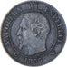 Munten, Frankrijk, Napoleon III, Napoléon III, 2 Centimes, 1857, Lille, PR