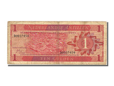 Netherlands Antilles, 1 Gulden, 1970, KM #20a, 1970-09-08, VF(30-35), D