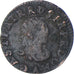 France, Gaston d'Orléans, Denier Tournois, Denier Tournois, 1649, Trévoux, TB