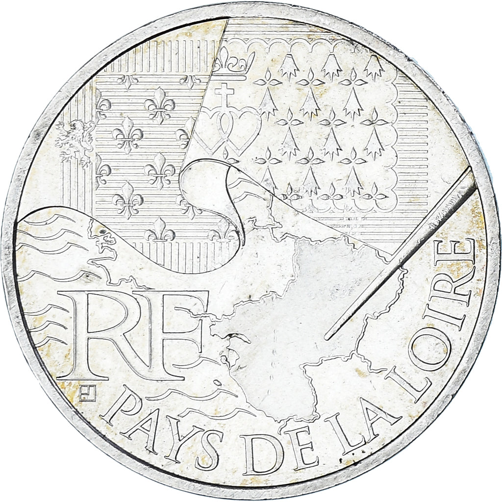 Coin, France, 10 Euro, 2010, Paris, MS(63), Silver, KM:1665