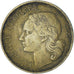 Moeda, França, Guiraud, 50 Francs, 1953, Paris, EF(40-45), Alumínio-Bronze