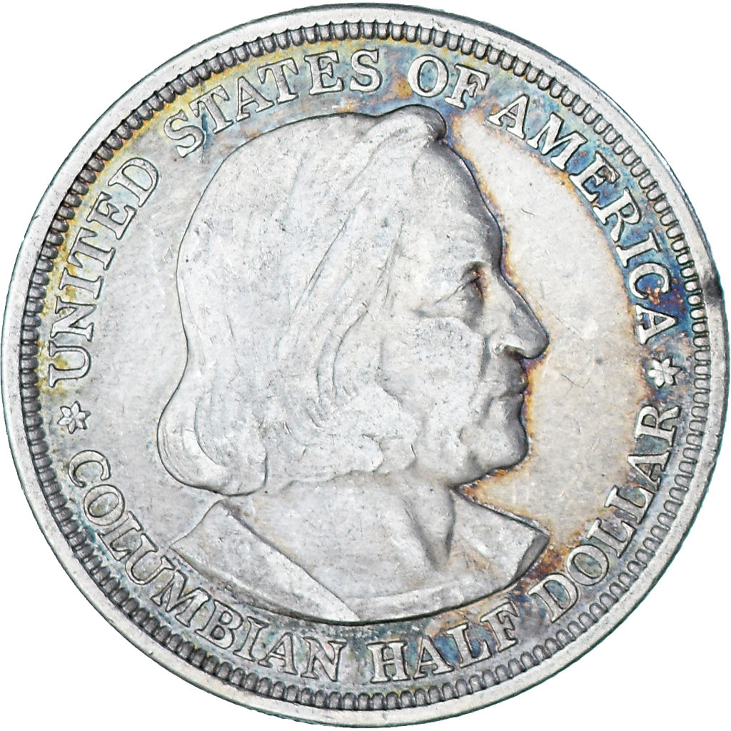 Coin, United States, Half Dollar, 1893, U.S. Mint, Philadelphia, VF(30-35)
