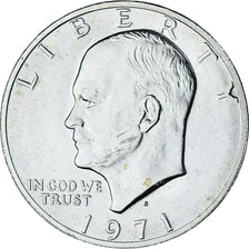 Coin, United States, Eisenhower Dollar, Dollar, 1971, U.S. Mint, San Francisco