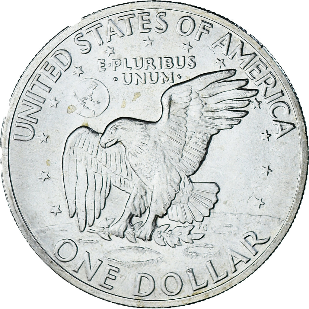 Coin, United States, Eisenhower Dollar, Dollar, 1971, U.S. Mint, San Francisco