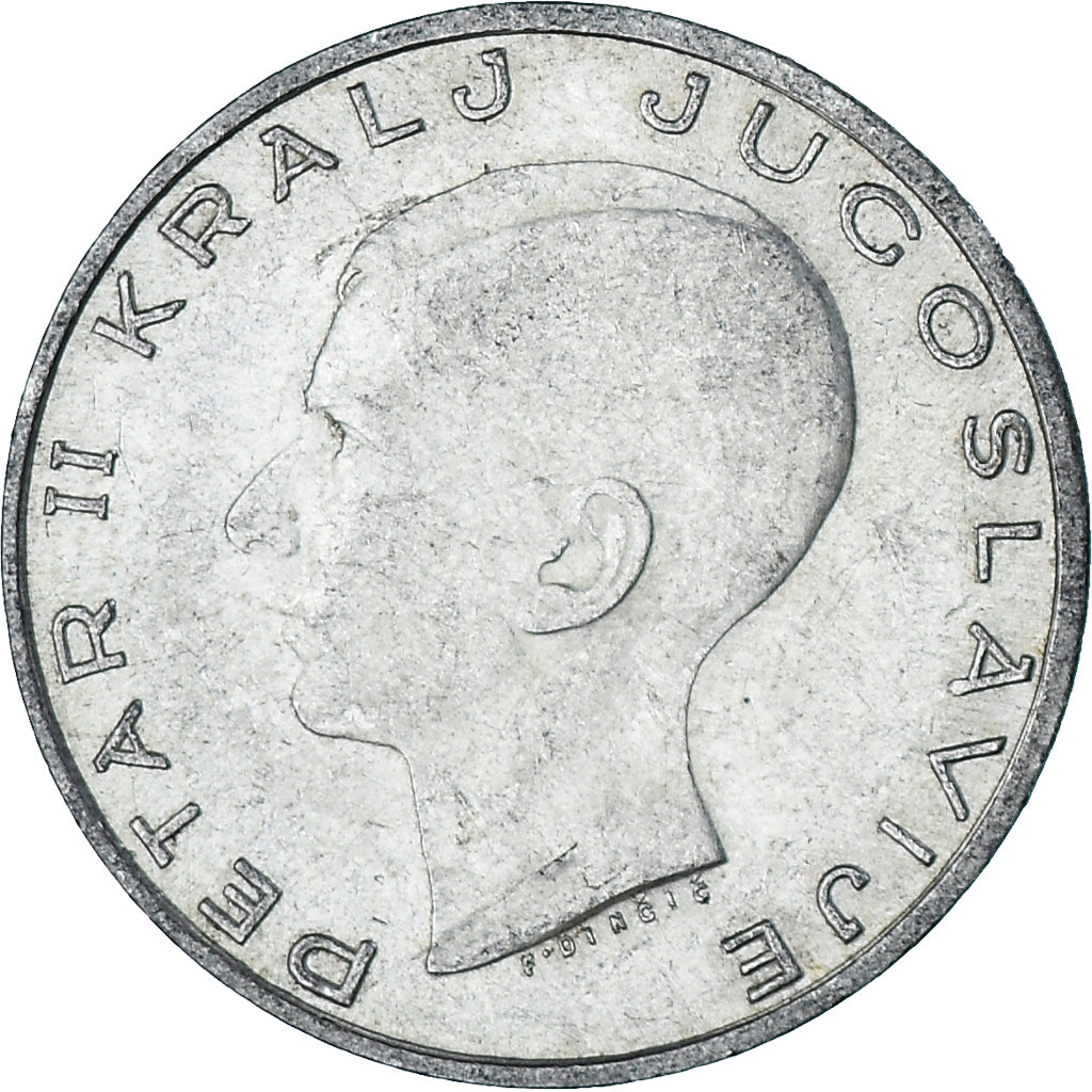 Coin, Yugoslavia, Petar II, 20 Dinara, 1938, EF(40-45), Silver, KM:23