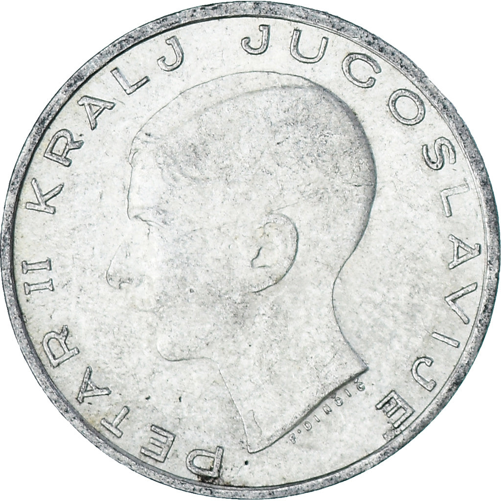 Coin, Yugoslavia, Petar II, 20 Dinara, 1938, AU(50-53), Silver, KM:23