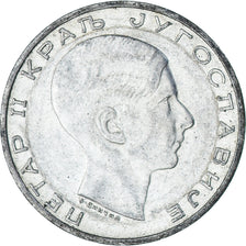 Coin, Yugoslavia, Petar II, 50 Dinara, 1938, AU(55-58), Silver, KM:24