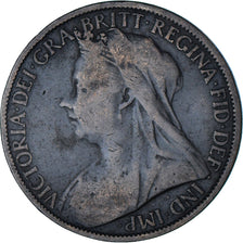 Coin, Great Britain, Victoria, Penny, 1900, VF(20-25), Bronze, KM:790