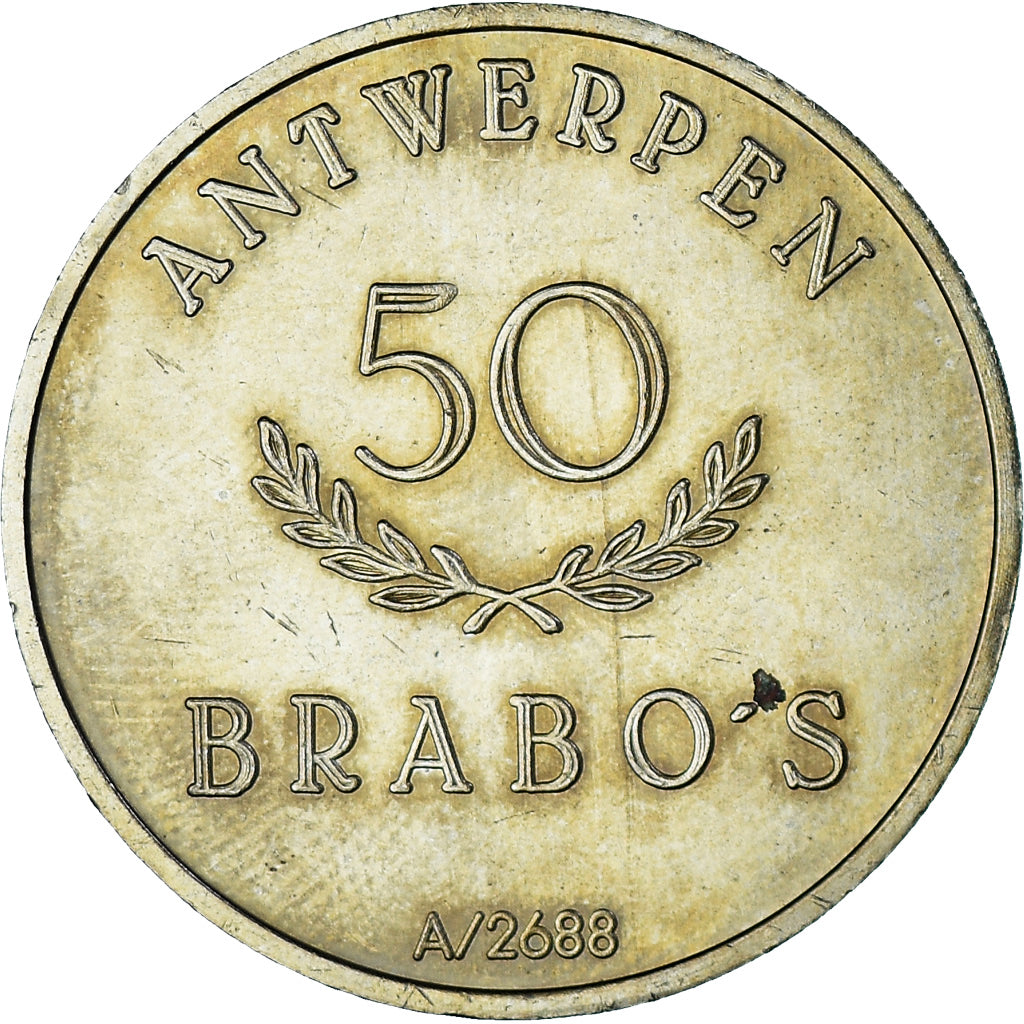 Belgio, ficha, 1981, SPL-, Rame-nichel