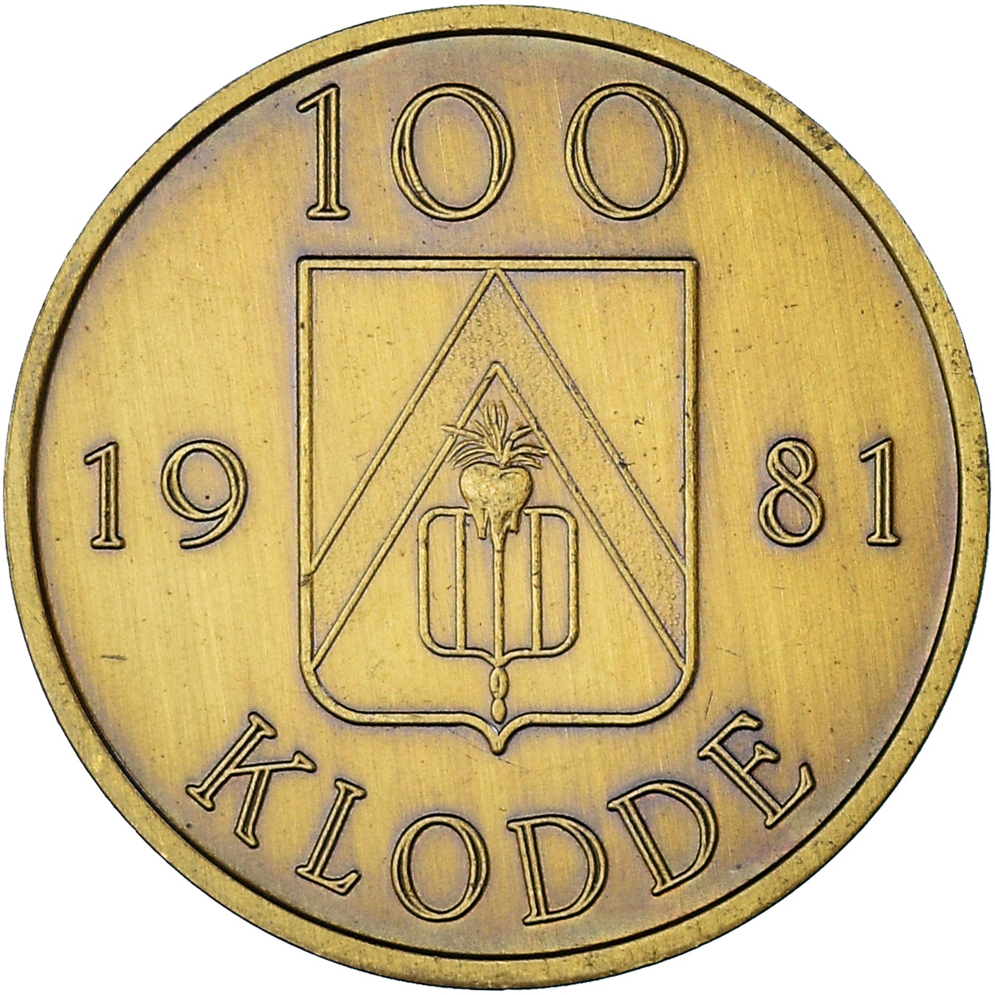 België, Token, 1981, PR, Bronzen