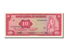 Nicaragua, 10 Córdobas, 1972, KM #123, UNC(65-70), C