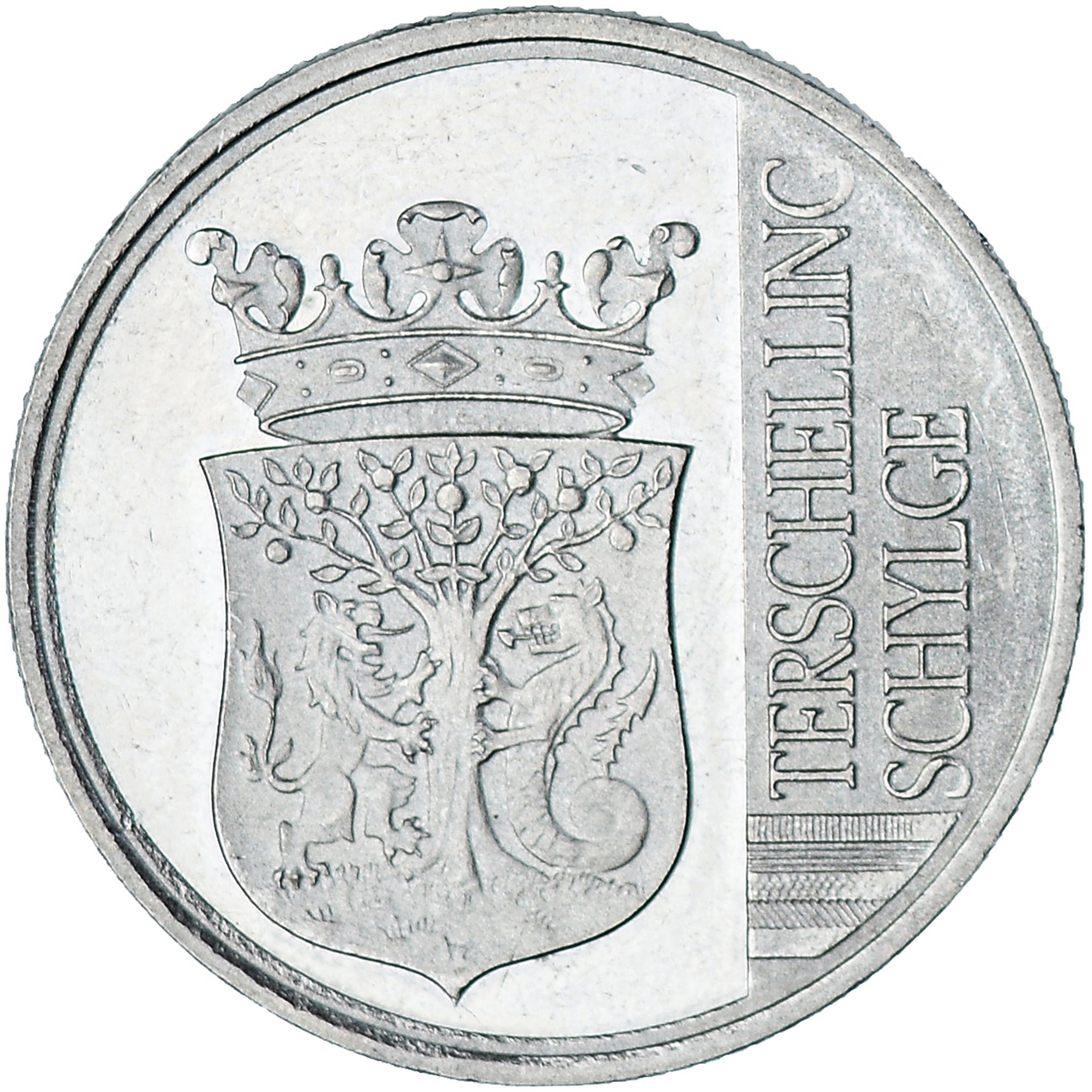 Países Bajos, zeton, EBC, Cobre - níquel