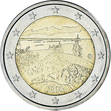 Moneda, Finlandia, 2 Euro, 2018, SC, Bimetálico