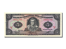 Ecuador, 5 Sucres, 1988, KM #113d, 1988-11-22, UNC(65-70), IB