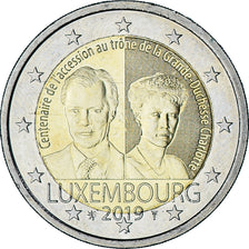 Coin, Luxembourg, 2 Euro, 2019, MS(63), Bi-Metallic