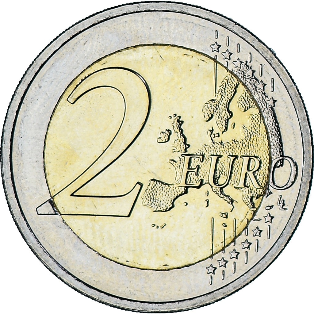 Coin, Luxembourg, 2 Euro, 2019, MS(63), Bi-Metallic