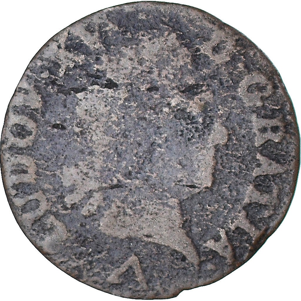 Coin, France, Louis XV, Liard à la vieille tête, Liard, 1773, Lille, F(12-15)