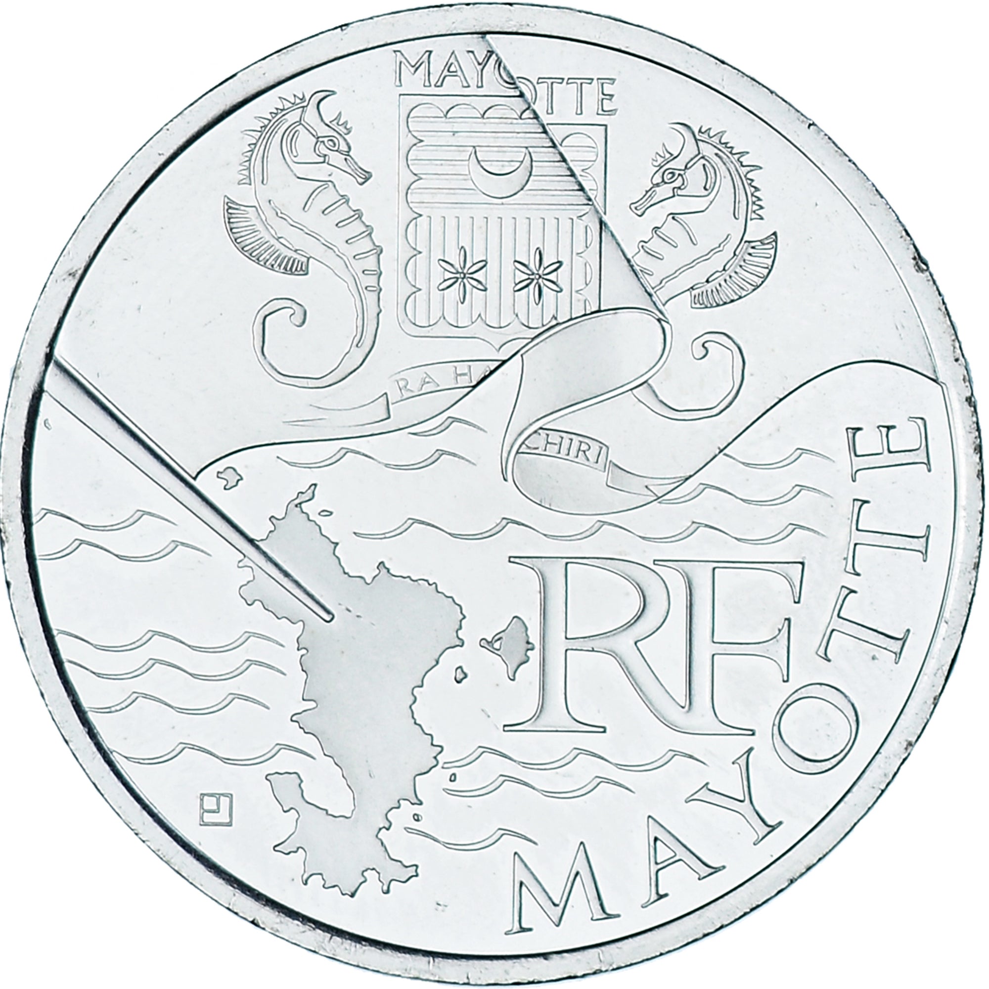 Moneta, Francja, 10 Euro, 2011, MS(63), Srebro