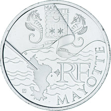 Moneta, Francja, 10 Euro, 2011, MS(63), Srebro