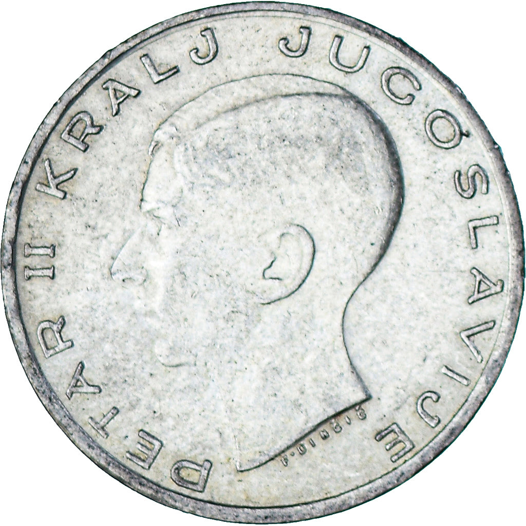 Moneta, Iugoslavia, Petar II, 20 Dinara, 1938, SPL-, Argento, KM:23