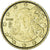 Moneta, Italia, 10 Euro Cent, 2002, Rome, BB, Ottone, KM:213