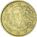 Coin, Italy, 10 Euro Cent, 2002, Rome, AU(55-58), Brass, KM:213