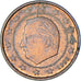 Coin, Belgium, Albert II, Euro Cent, 1999, Brussels, EF(40-45), Copper Plated