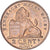 Coin, Belgium, Albert I, 2 Centimes, 1919, AU(55-58), Copper, KM:65