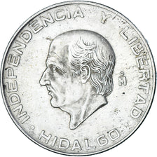 Coin, Mexico, 5 Pesos, 1957, Mexico City, EF(40-45), Silver, KM:469