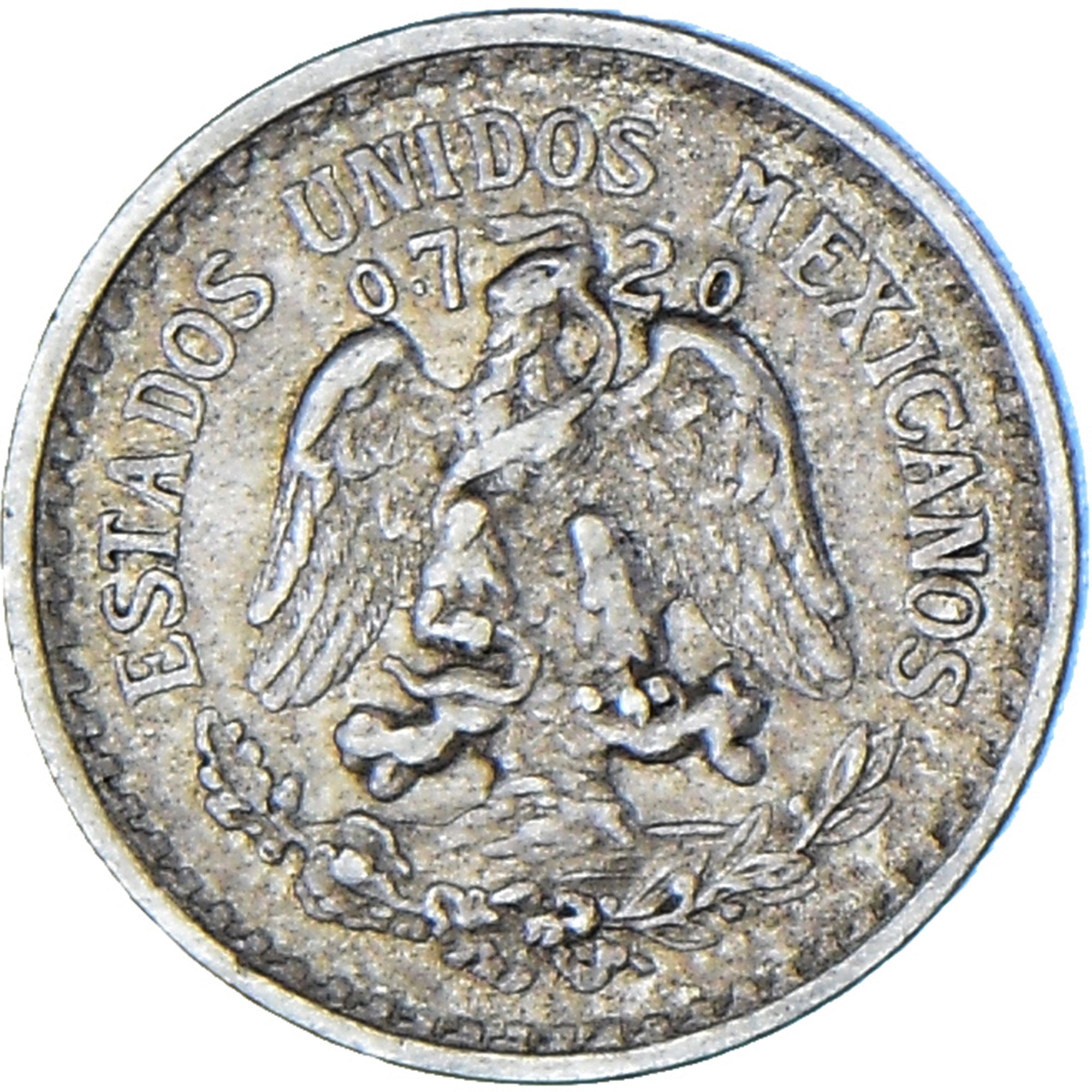 Coin, Mexico, 10 Centavos, 1934, Mexico City, VF(30-35), Silver, KM:431