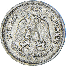 Coin, Mexico, 10 Centavos, 1933, Mexico City, EF(40-45), Silver, KM:431