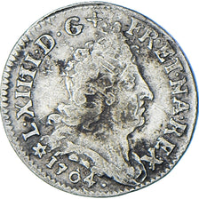 Munten, Frankrijk, Louis XIV, 5 Sols aux insignes, 5 Sols, 1/16 ECU, 1704