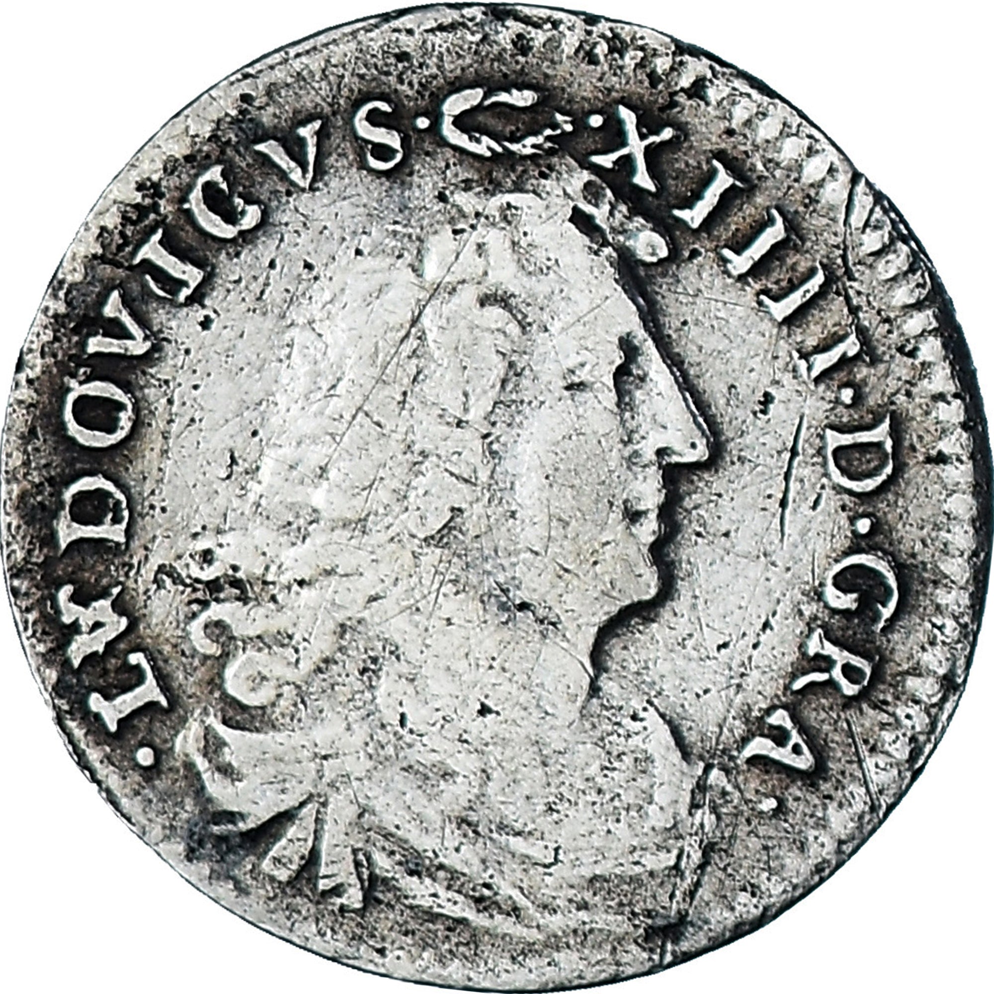 Coin, France, Louis XIV, 4 Sols dits « des Traitants », 4 Sols, 1675, Paris