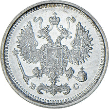 Coin, Russia, Nicholas II, 10 Kopeks, 1916, AU(55-58), Silver, KM:20a.3