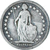 Moneta, Svizzera, 1/2 Franc, 1882, Bern, BB, Argento, KM:23