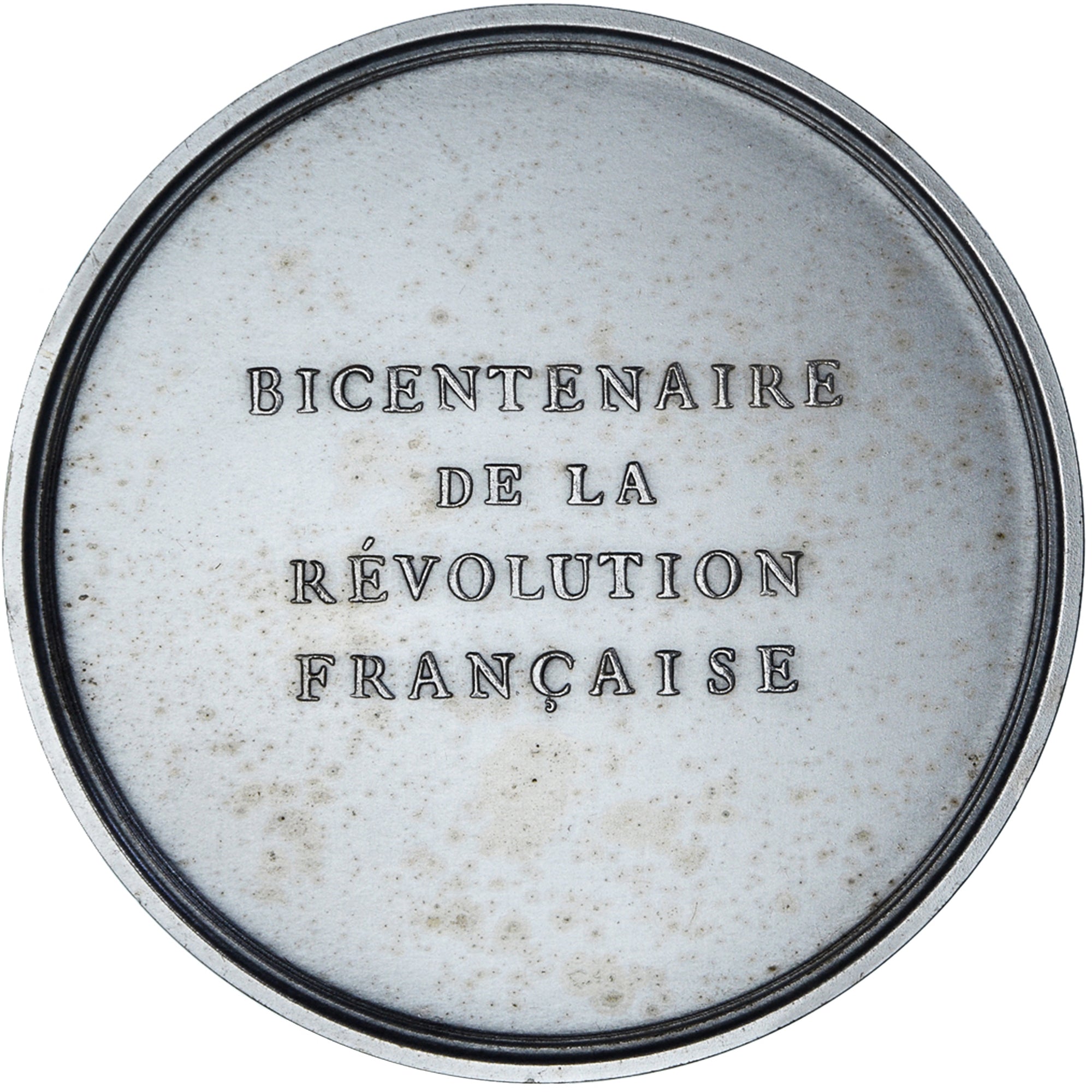 Frankreich, Medaille, Révolution Française, L'Etre Suprême, History, 1989