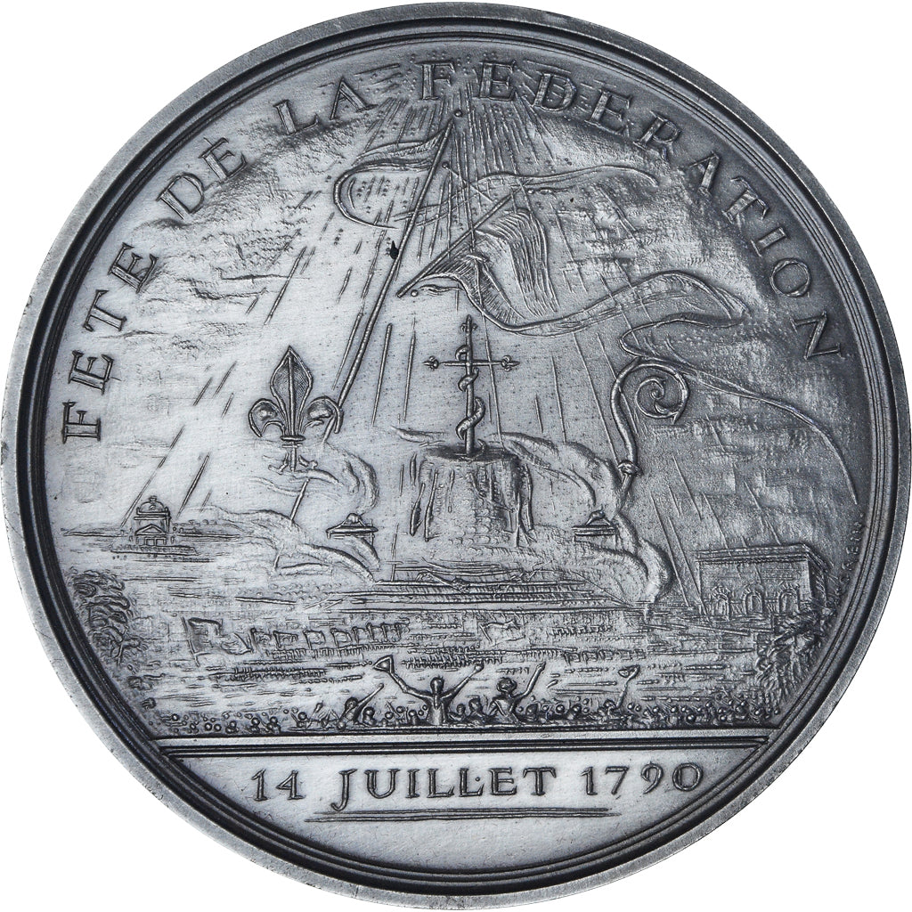 Francia, medalla, Révolution Française, Fête de la Fédération, History