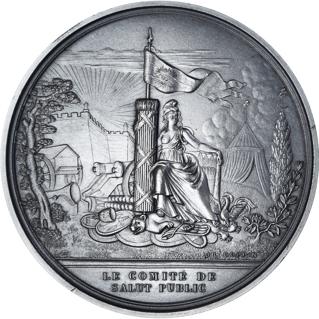 Frankrijk, Medaille, Bicentenaire de la révolution Francaise - Le comité de