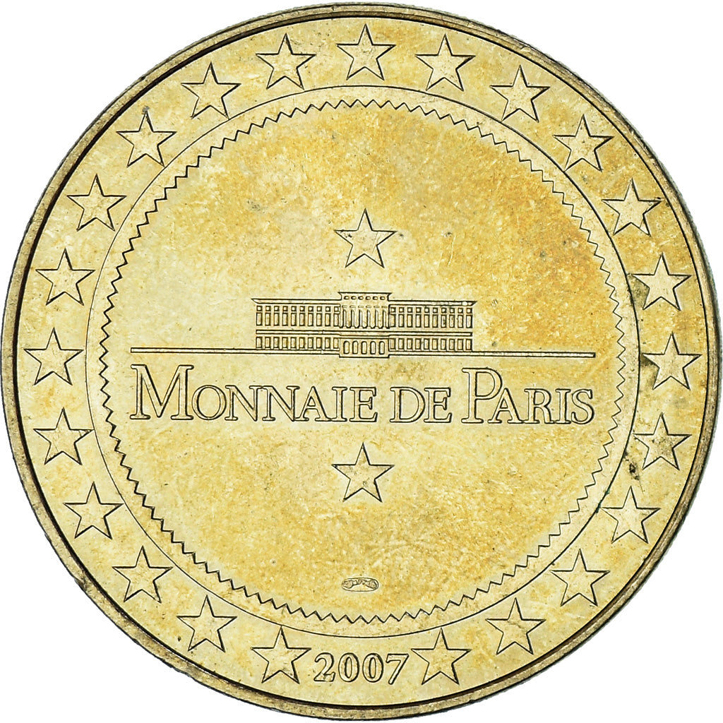 Frankreich, betaalpenning, Touristic token, 50/ Abbaye du Mont-Saint-Michel