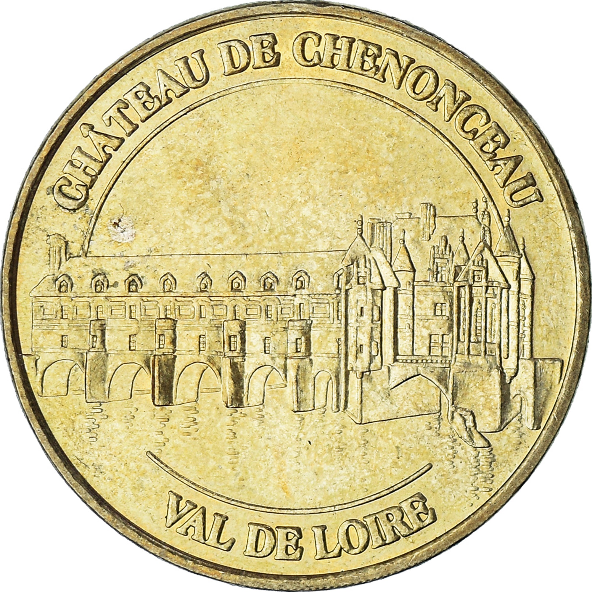 France, Token, Touristic token, 37/ Château de Chenonceau, 2007, MDP