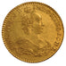 Belgium, Double Souverain d'or, 1758, Brussels, KM #23, AU(50-53), Gold, 11.09