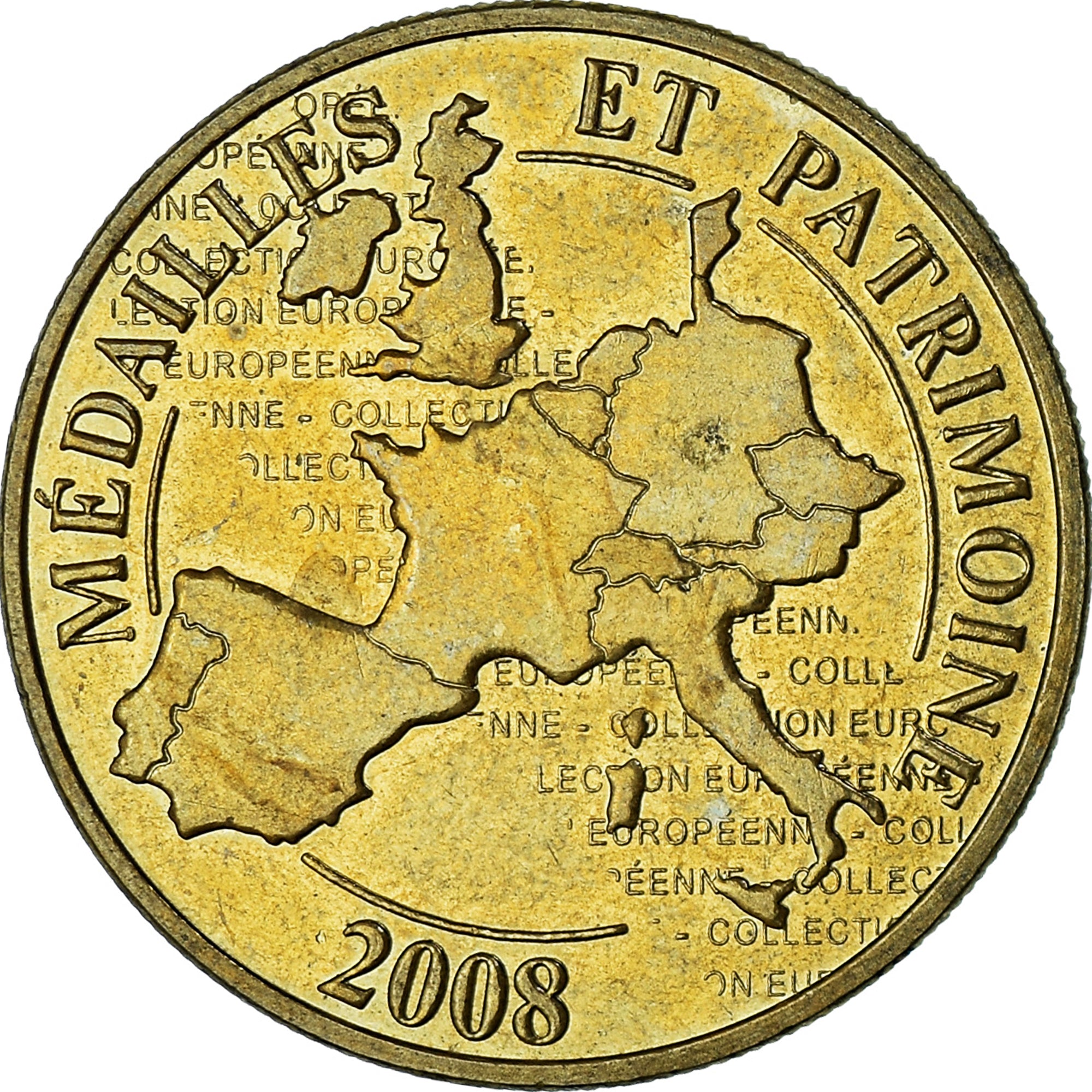 Frankrijk, Token, Toeristisch fiche, Paris - Vedettes du Pont Neuf n°3 -